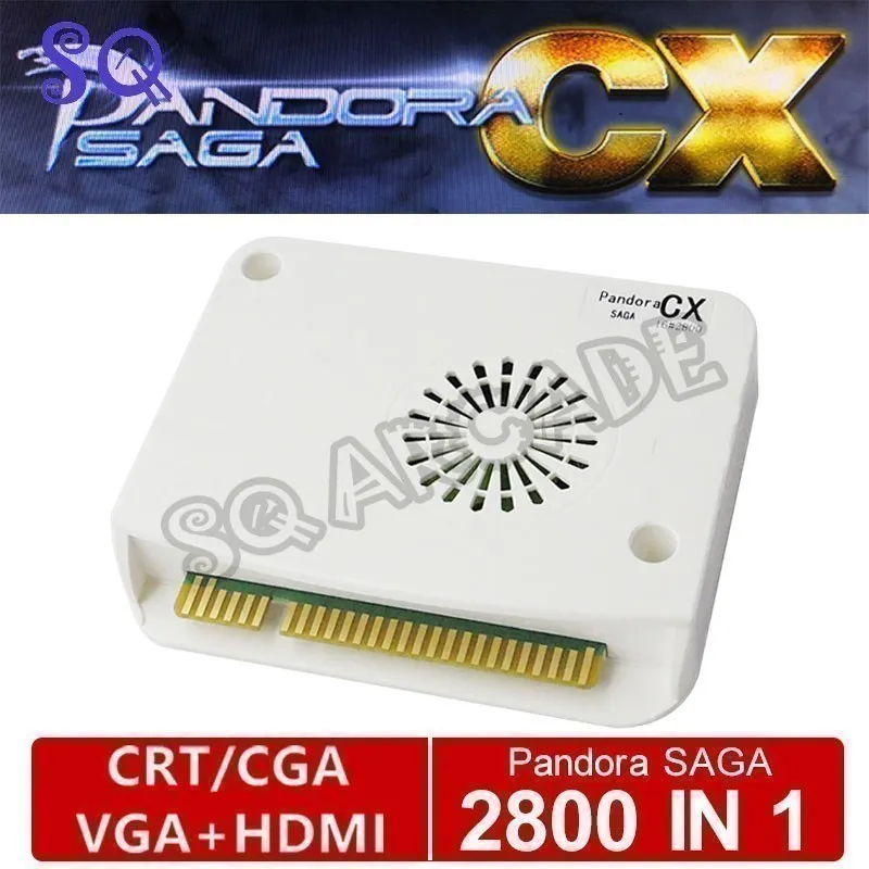 2022 Pandora Saga Box CX 2800 en 1 Version Arcade Joystick Console de jeu armoire Machine JAMMA carte mère PCB Multi HDMI VGA CRT